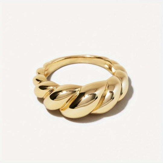 Luxury Fashion Chunky Dome Ring