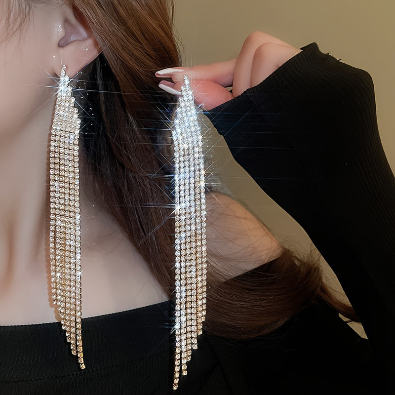 Sparkling Elegant Luxury Bling Tassel
