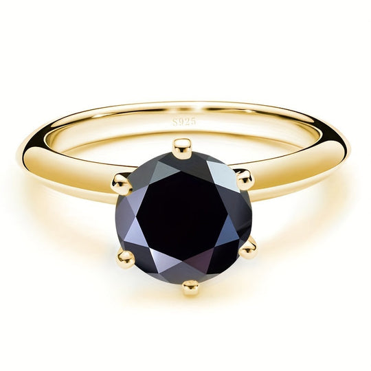 Elegant Moissanite Engagement Ring