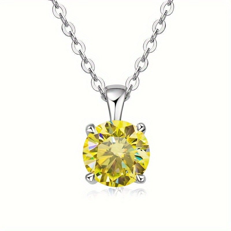 Multicolored Morganite Pendant Necklace