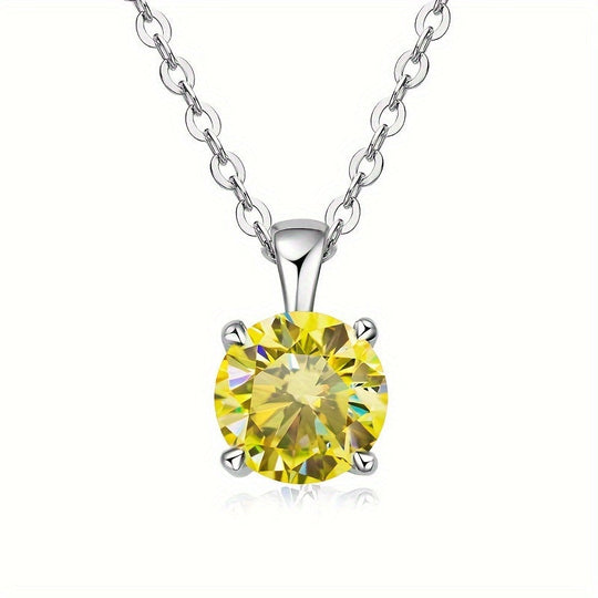 Multicolored Morganite Pendant Necklace