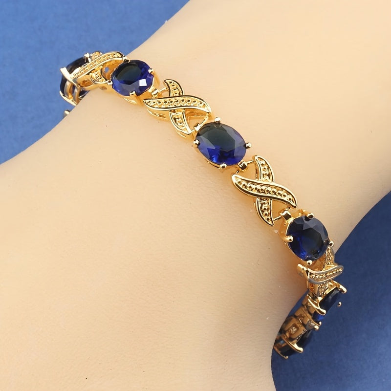 Classic Multicolor Tennis Bracelet