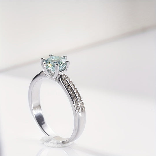 Moissanite Engagement Ring