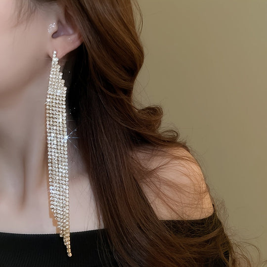 Sparkling Elegant Luxury Bling Tassel