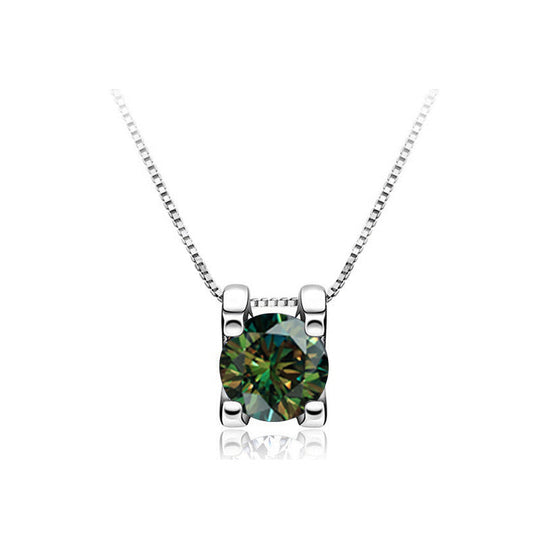 Moissanite Pendant Necklace