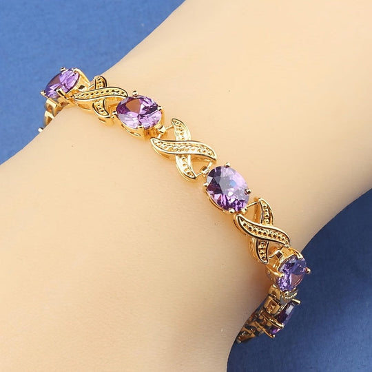 Classic Multicolor Tennis Bracelet