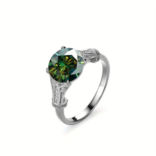 Moissanite Promise Ring