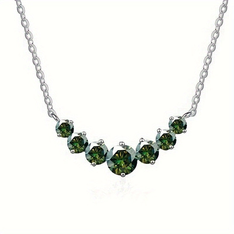 Elegant Moissanite Choker Necklace