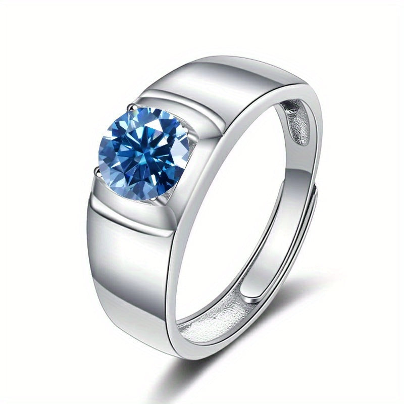 Retro Adjustable Moissanite Ring