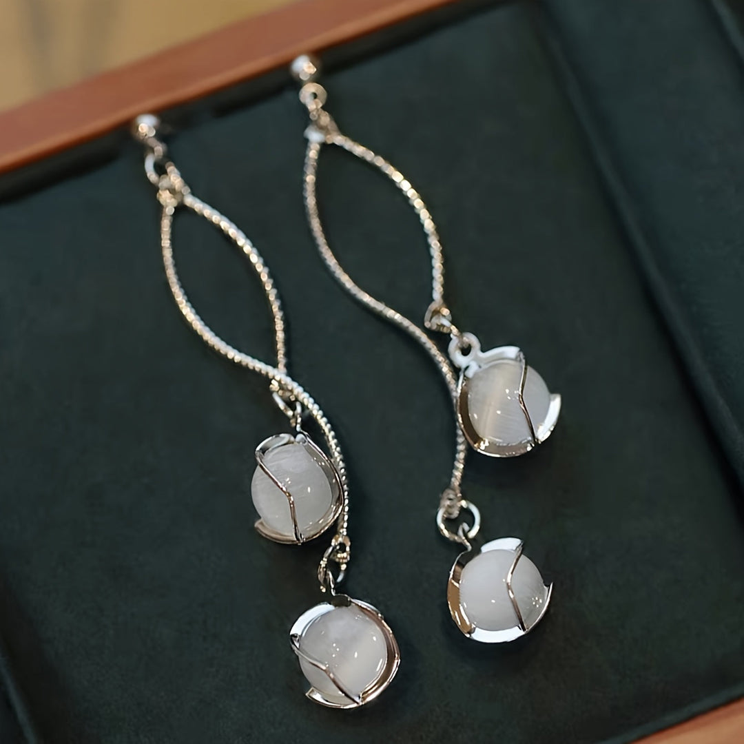 Elegant Fashion Draped Earrings