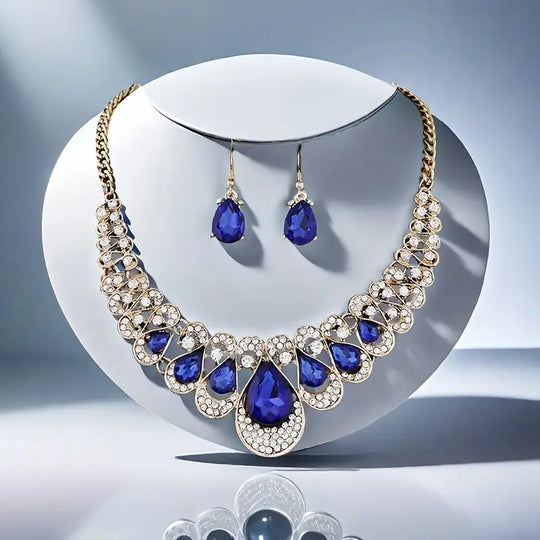 Maevina Zafiros Jewelry Set