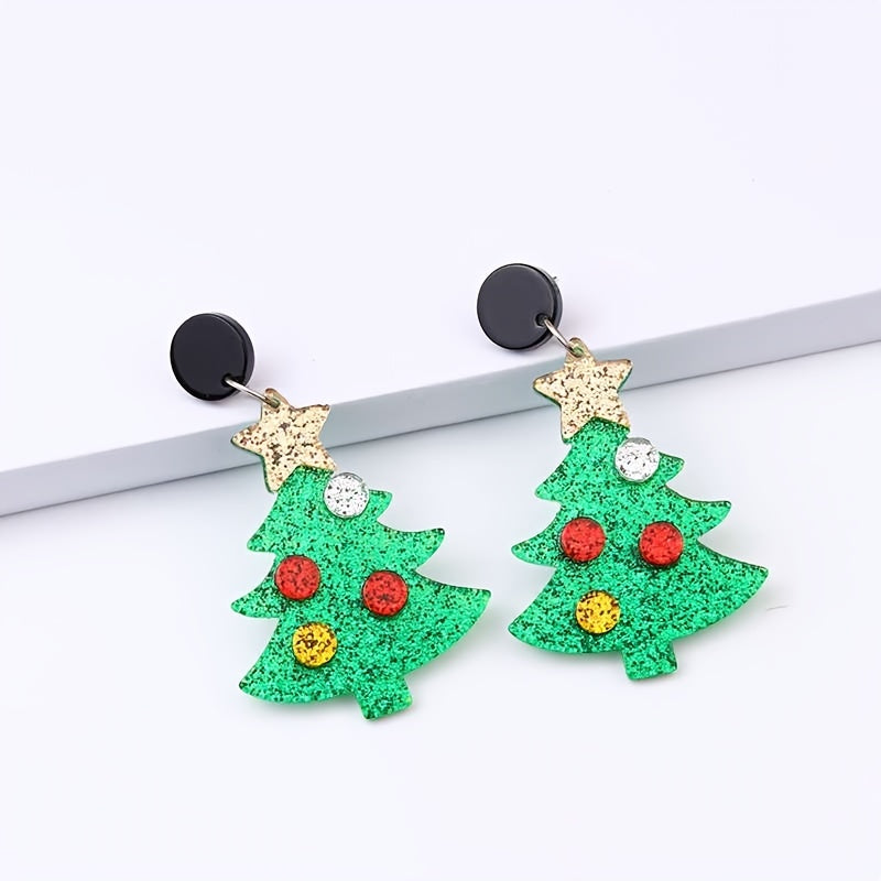 Christmas Dangle Earrings