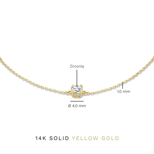 Cléa Moissanite Stone Bracelet