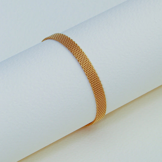 Gold Mesh Bracelet